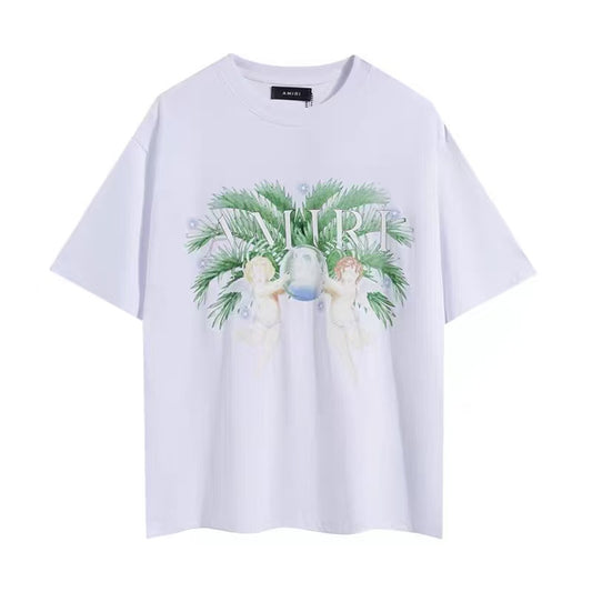 Amiri Logo Short-Sleeve T-Shirt - White