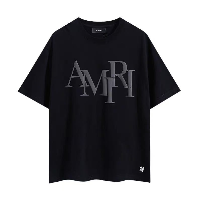 Amiri Logo Short-Sleeve T-Shirt - Black
