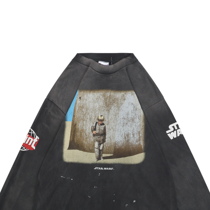 Saint Michael Anakin Skywalker Print Long-Sleeve Top