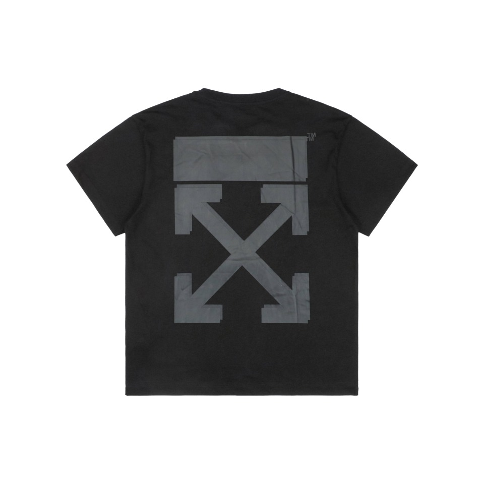 Off-White Layered Vinyl Arrow Print Short-Sleeve T-Shirt