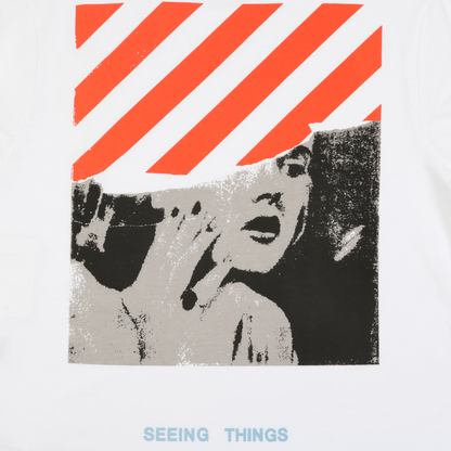 Off-White Marilyn Print T-Shirt | White Short-Sleeve
