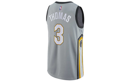 Nike Isaiah Thomas Cleveland Cavaliers City Edition Swingman Jersey - Grey