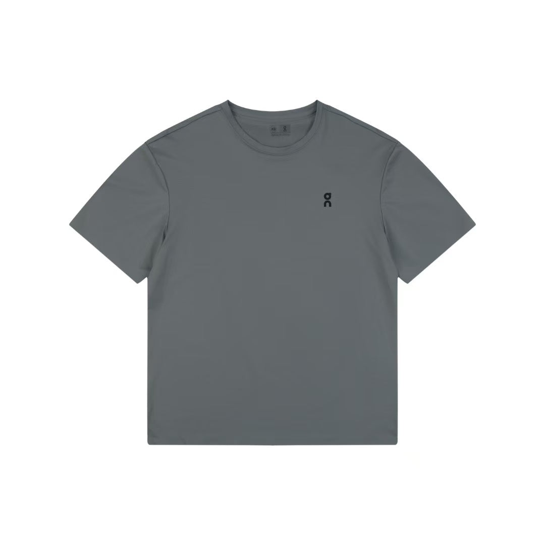 On Running Club-T Loose-Fit Crew-Neck T-Shirt – Grey | Minimalist Athletic Tee