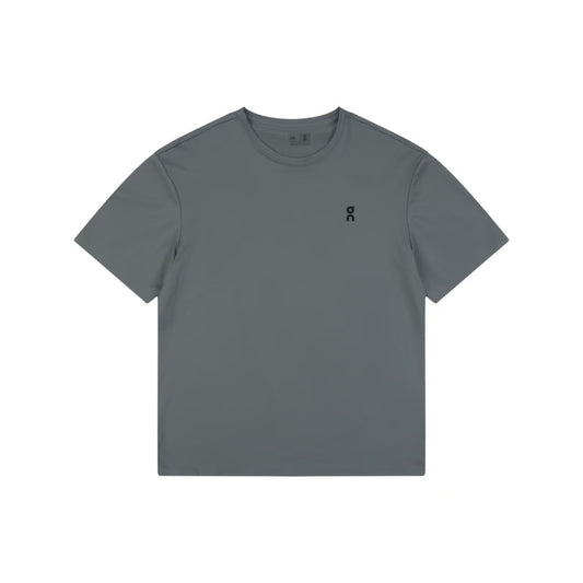 On Running Club-T Loose-Fit Crew-Neck T-Shirt – Grey | Minimalist Athletic Tee