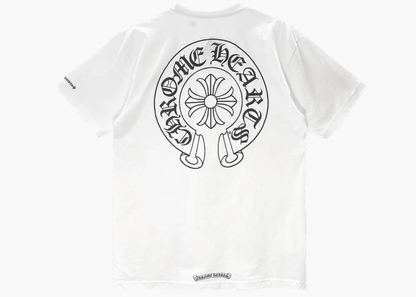 Chrome Hearts Horseshoe Logo Pocket T-Shirt | White