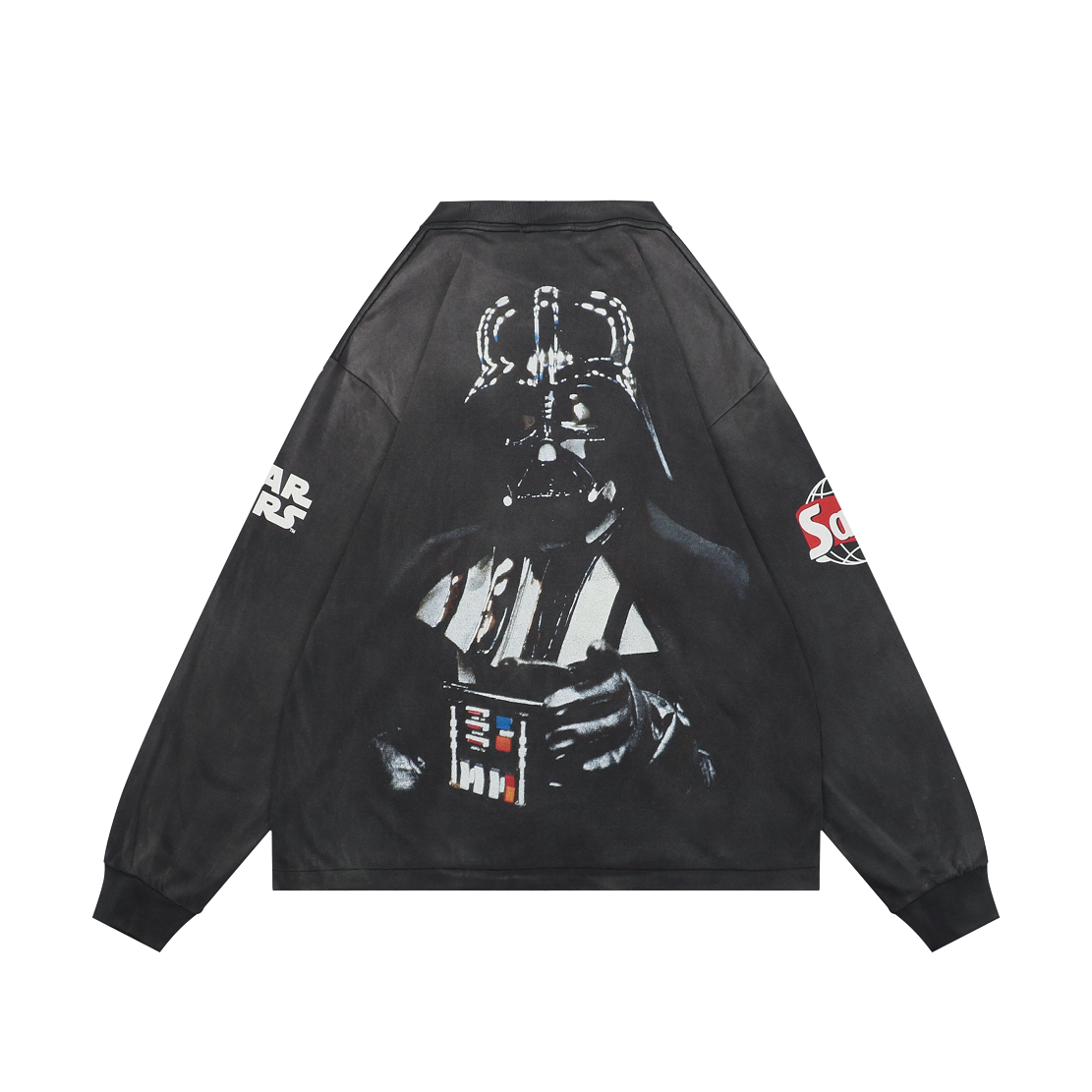 Saint Michael Anakin Skywalker Print Long-Sleeve Top
