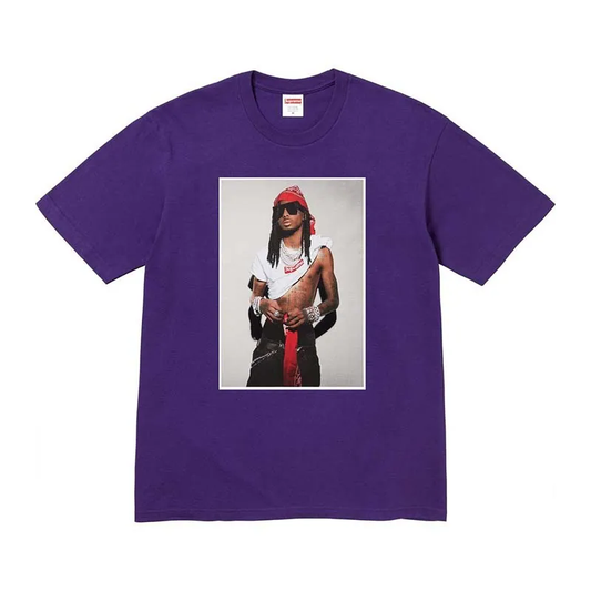 Supreme Playboi Carti Photo Tee | Purple