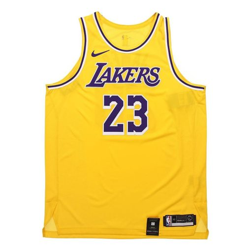 Nike Lakers LeBron James AU Player Edition Connected Basketball Jersey