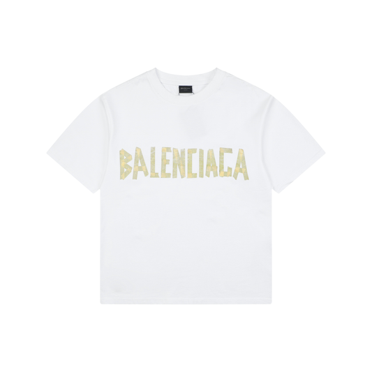 Balenciaga Tape Type Graphic T-Shirt – White