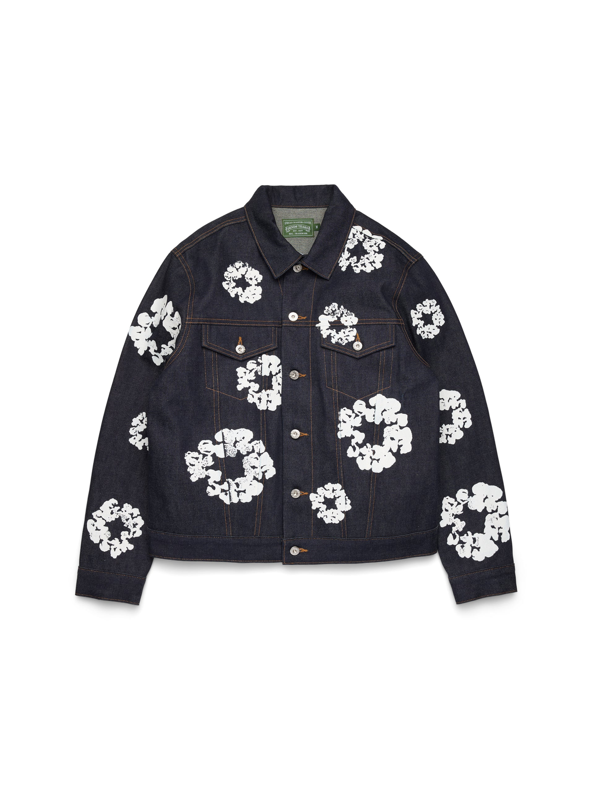 Denim Tears Cotton Wreath Selvedge Denim Jacket