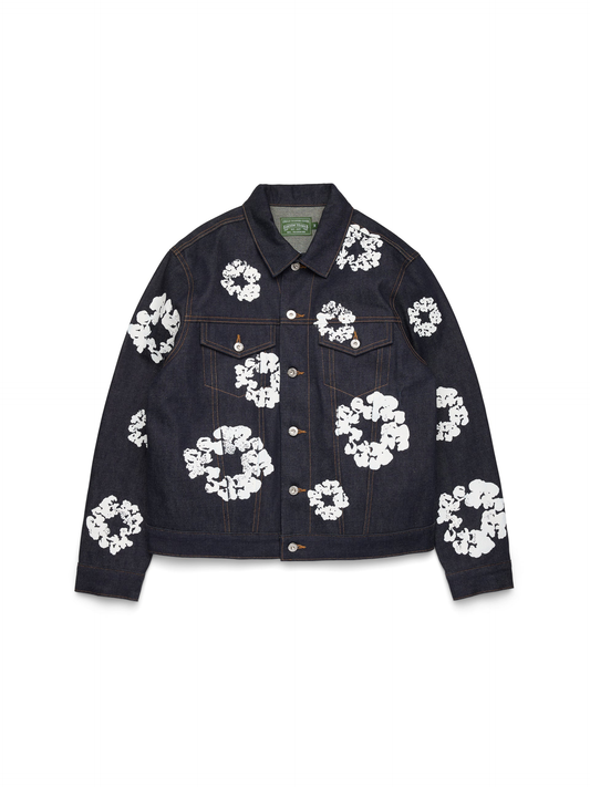 Denim Tears Cotton Wreath Selvedge Denim Jacket
