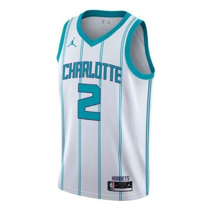 Air Jordan Lonzo Ball Charlotte Hornets 2021/22 Jersey - No. 2