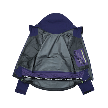 Kailas MONT X-LT GORE-TEX 3L Hardshell Jacket – Indigo Purple | 40D Ultralight Waterproof Alpine Shell