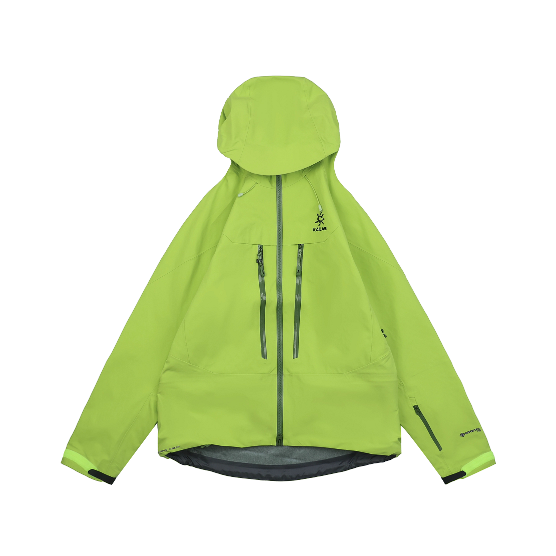 Kailas MONT X-LT GORE-TEX 3L Hardshell Jacket – Lime Green | 40D Ultralight Waterproof Alpine Shell