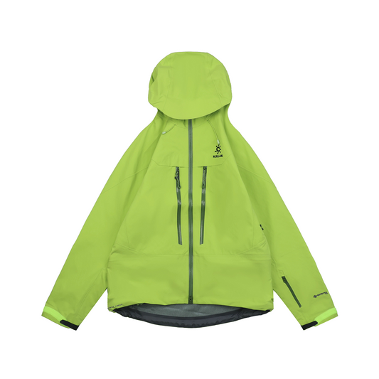 Kailas MONT X-LT GORE-TEX 3L Hardshell Jacket – Lime Green | 40D Ultralight Waterproof Alpine Shell