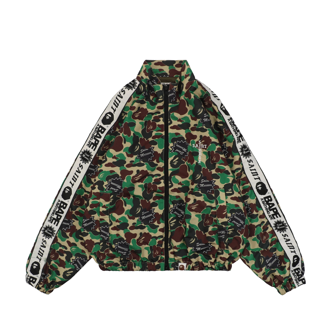 BP × Saint Michael 2026 Green Camouflage Jacket