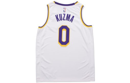 Nike Los Angeles Lakers Kuzma No. 0 SW Fan Edition Jersey | White