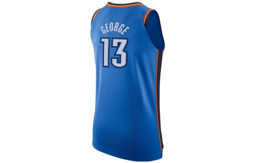Nike Oklahoma City Thunder No. 13 Basketball Jersey - Navy Blue