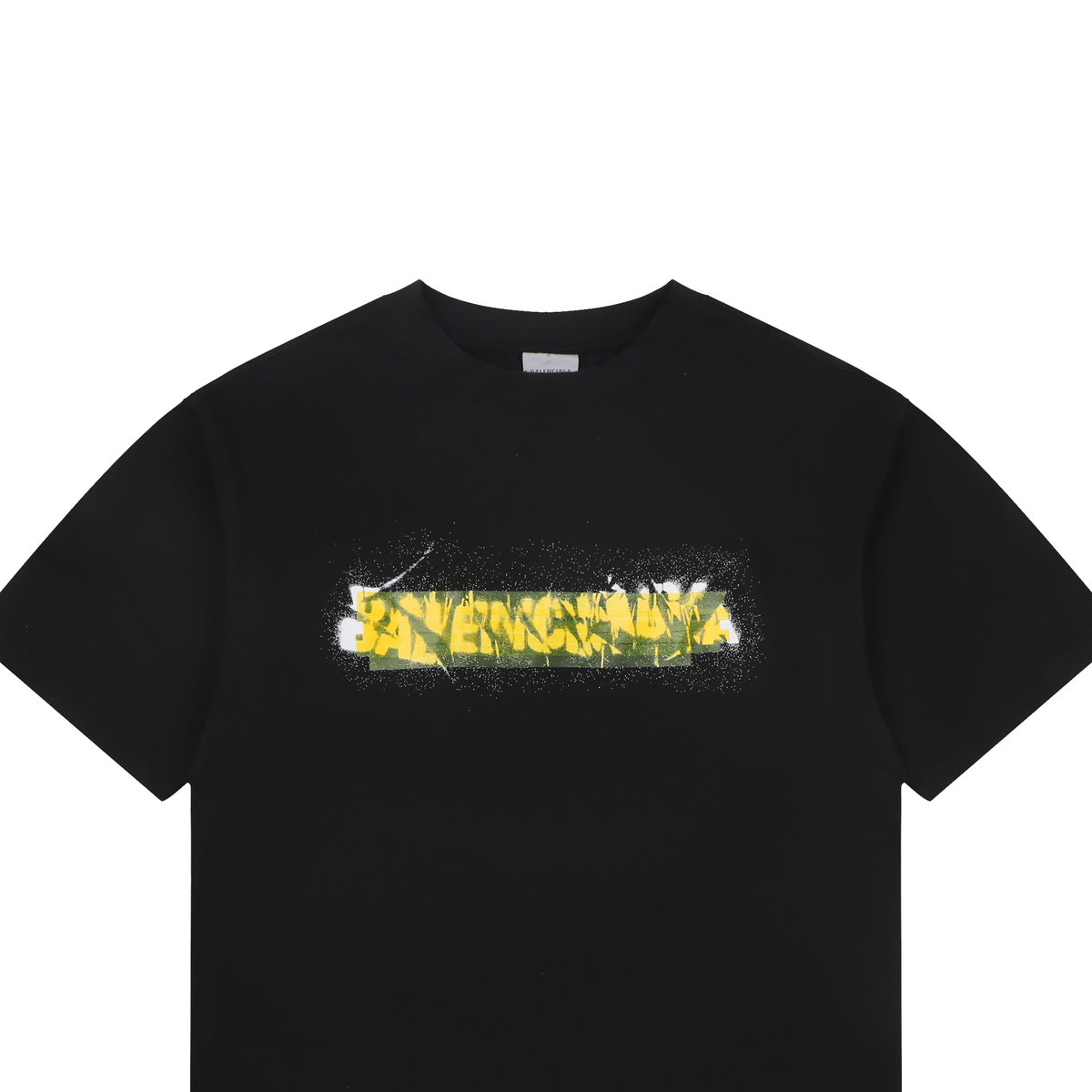 Balenciaga Tape Type Print Crew-Neck T-Shirt