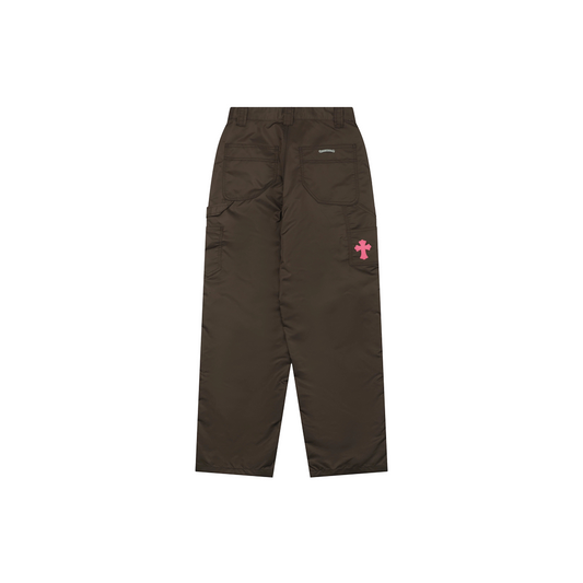 Chrome Hearts 24FW Logger Pants with Leather Panels