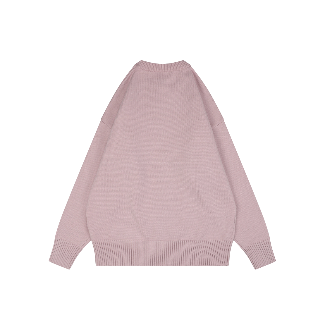 AMI Paris Heart-Jacquard Crew-Neck Sweater