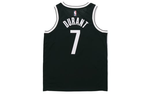 Nike Brooklyn Nets Durant No. 7 Black SW Fan Edition Basketball Jersey