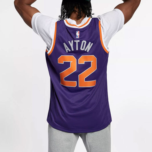 Nike Knicks Phoenix Suns No. 22 SW Fan Edition Basketball Jersey - Purple