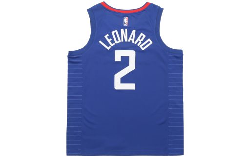 Nike Los Angeles Clippers No. 8 Blue SW Fan Edition Basketball Jersey