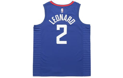 Nike Los Angeles Clippers No. 8 Blue SW Fan Edition Basketball Jersey