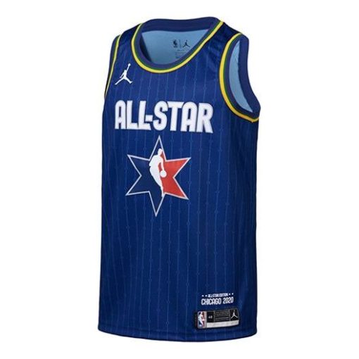 Jordan 2020 Chicago Kyrie Irving 11 All-Star Basketball Jersey - Blue