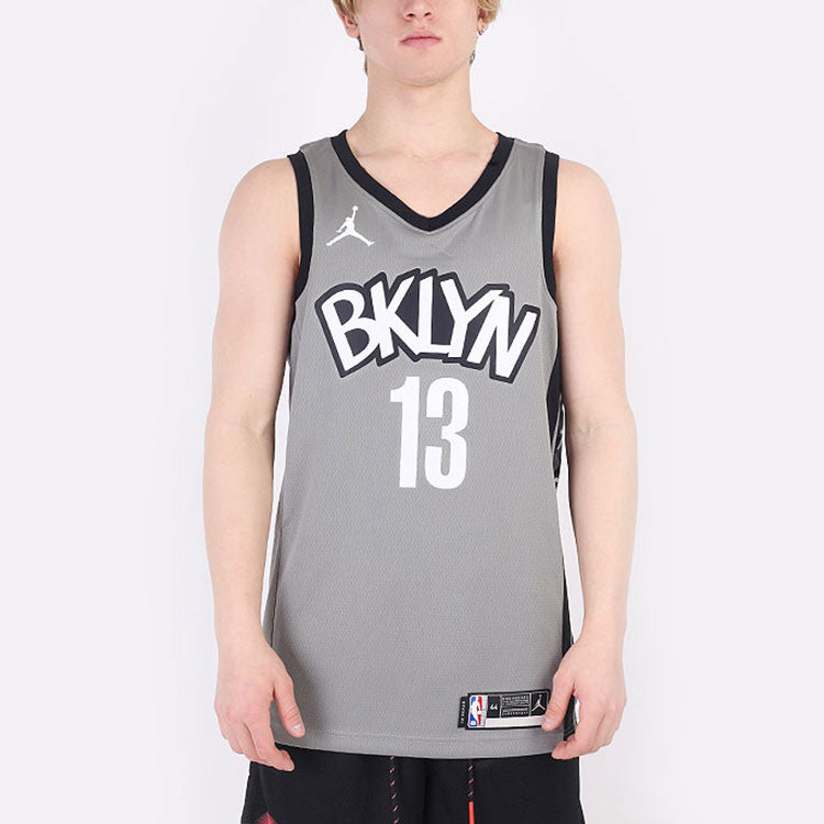Nike Brooklyn Kevin Durant 20 Basketball Jersey | Gray White