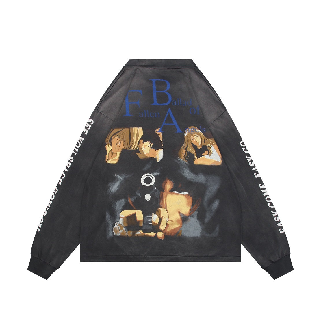 Saint Michael Cowboy Bebop Print Long-Sleeve Top